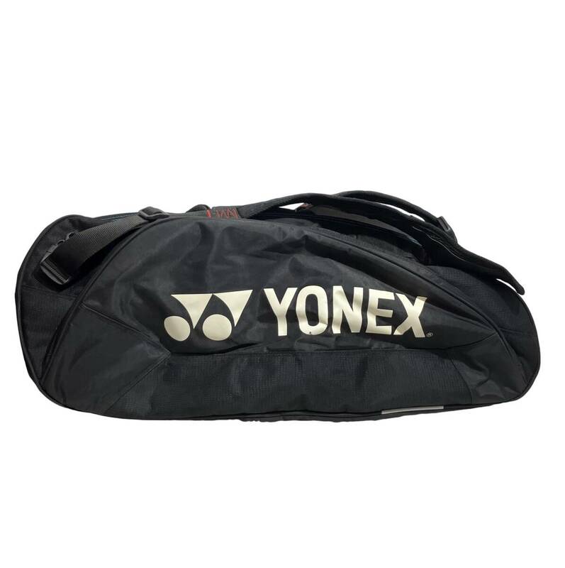 (志木)YONEX/ヨネックス テニスラケットバッグ リュック付 ラケット6本収納可 BAG1132R 黒 ブラック 