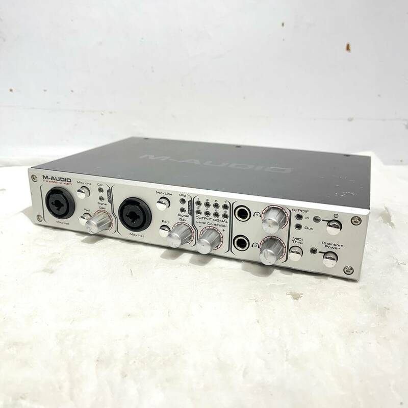 (志木)M-AUDIO/エム オーディオ FireWire 410 オーディオインターフェース 音響機器 楽器 エフェクター MIX DTM DAW 通電確認済 (o)