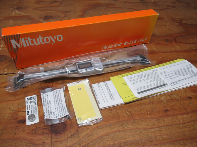 新品未開封 Mitutoyo ミツトヨ デジマチックスケール IP66 572-602 SD-20G 200mm 説明書・元箱あり 管理6k0401J-G03