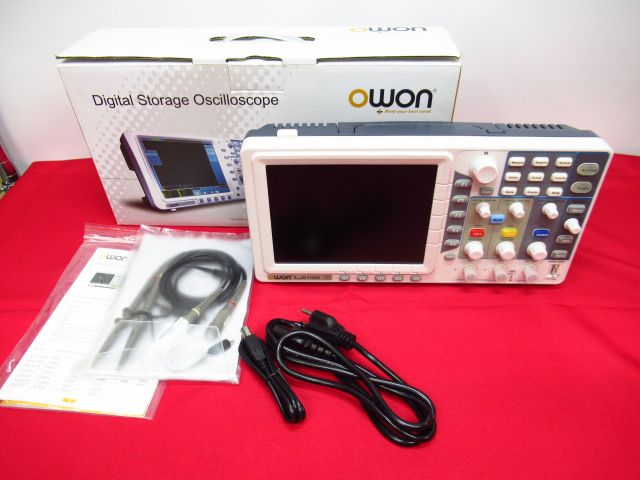 OWON SmartDSシリーズデジタルオシロスコープ SDS7102 管理6E0420K-F3