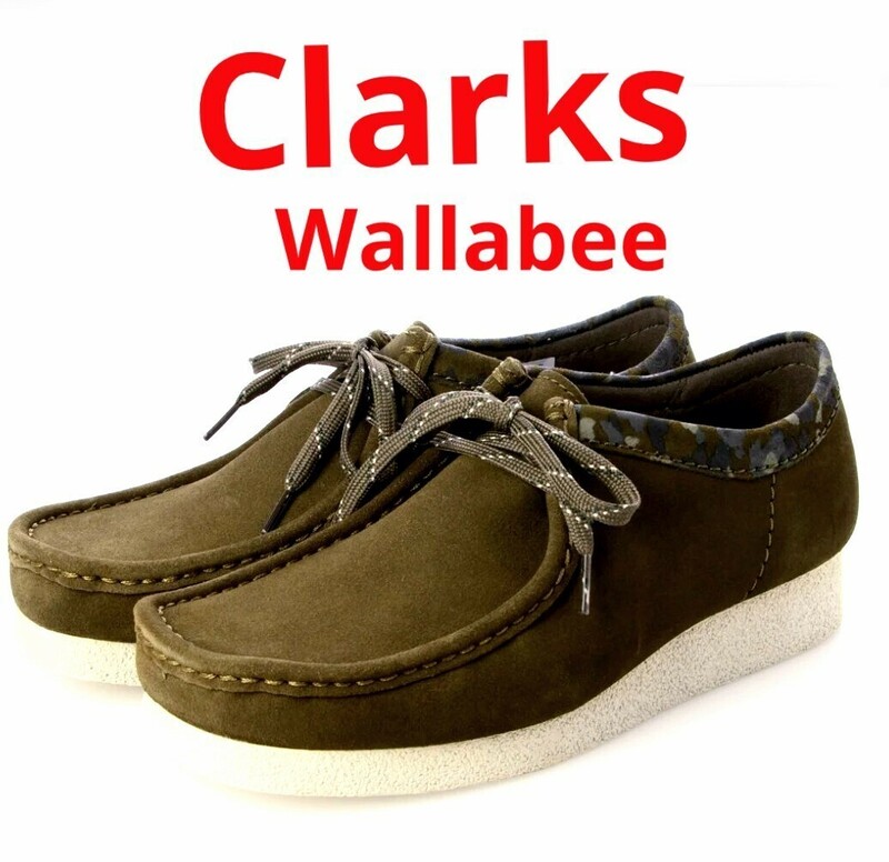 新品★Clarks Wallabee evo クラークス ワラビー UK7.5 25.5cm モカシン クラークスジャパン正規品