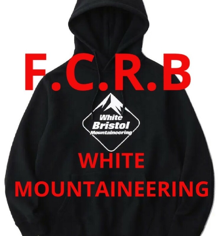 新品★FCRB ×White Mountaineering ホワイトマウンテニアリング エフシーリアルブリストル F.C. REAL BRISTOL スウェット パーカー XL XXL