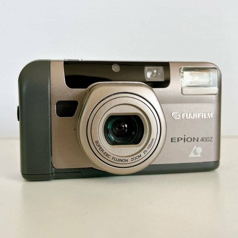 1円スタート FUJIFILM 富士フイルム EPION 400z 電源 ズーム動作 フラッシュ １部確認済み フイルムカメラ コンパクト