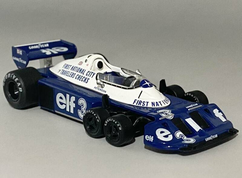 1/43 First National City Tyrrell P34B Ronnie Peterson #3 ◆ 14位 1977 FIA F1 World Championship ◆ Ford Cosworth DFV V8