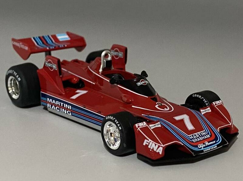 1/43 F1 Martini Racing Brabham Alfa Romeo BT45 Carlos Reutemann #7 ◆ 1976 Monaco Grand Prix ◆ マティーニ レーシング ブラバム
