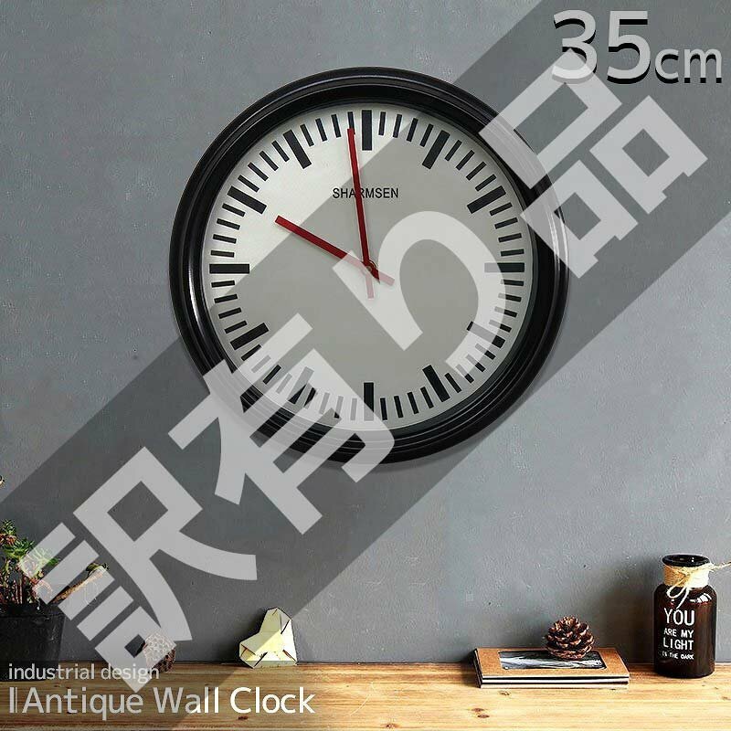 訳有 壁掛け時計 おしゃれ 壁時計 時計 壁掛け 掛時計 かべ掛け時計 シンプル レトロ ウォールクロック アンティーク BT-136 AWK-42