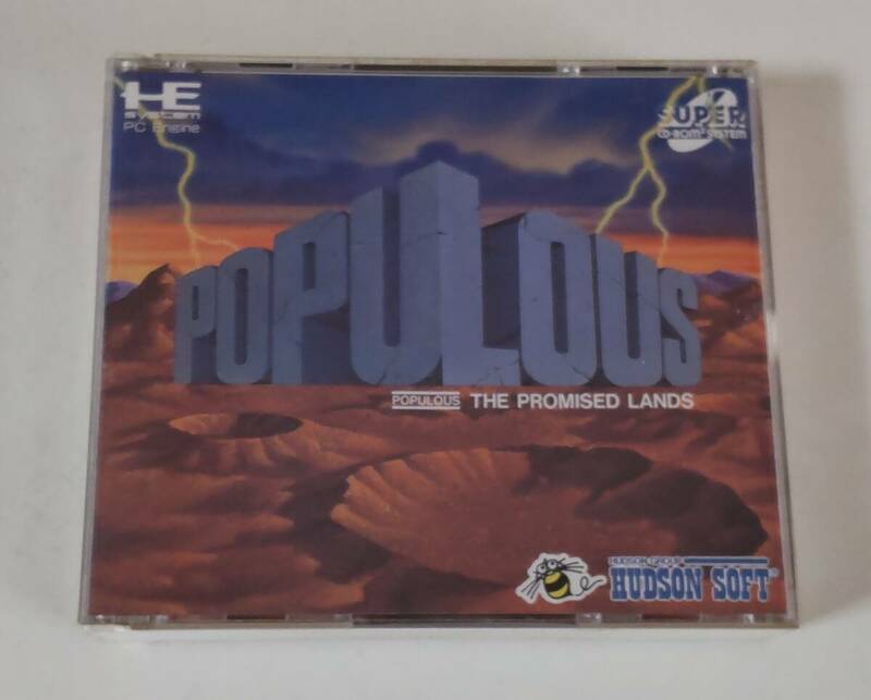 1円～ 送料無料 PCエンジン CD-ROM2 ポピュラス　ザ・プロミストランド