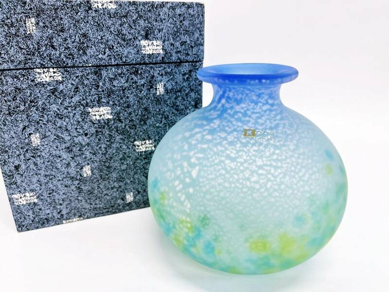 クラタクラフト KURATA CRAFT ガラス花瓶 花瓶 フラワーベース 花入れ 花生け 花器 インテリア ガラス Glass 硝子 箱付き