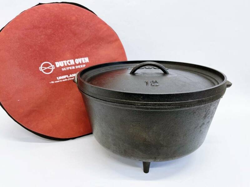 2 ダッチオーブン DUTCH OVEN LODGE12 12インチ キャンプオーブン アウトドア用品 アウトドア 料理 鍋 調理器具 鉄鍋 調理鍋