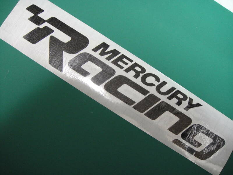 MERCURY　RACING マーキュリー ステッカー 横280ｍｍ 白・赤・黒 色サイズ限定 1枚 ハイグレード耐候６年