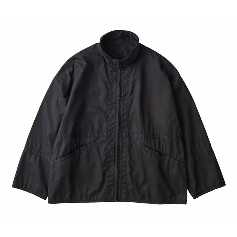 新品未使用 定価8.5万 Porter Classic GABARDINE ZIP UP JACKET - BLACK 4 XXL XL ギャバジン ポータークラシック ジップアップジャケット