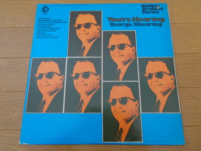 ★US盤　ジョージ・シアリング George Shearing/Youre Hearing 　LP★