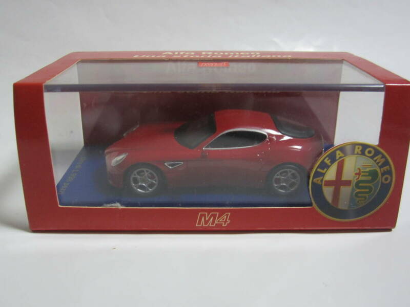 即決 M4 1/43 ALFA ROMEO 8C COMPETIZIONE アルファロメオ 8C コンペティツィオーネ 2006年　レッド