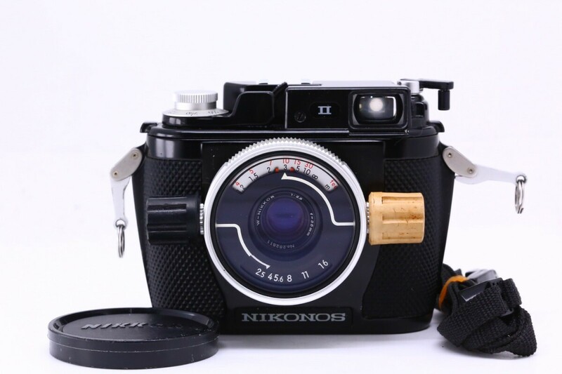 ニコン Nikon NIKONOS II ブラック W-NIKKOR 35mm F2.5 水中カメラ #12376