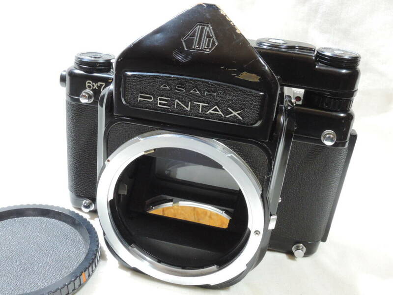 ペンタックス／PENTAX 6×7 (4004733)＋TTLファインダー(502049)＋ボデイキャップ