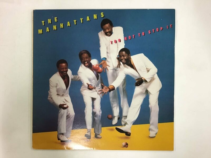 LP / THE MANHATTANS / TOO HOT TO STOP IT / UK盤 [8394RR]