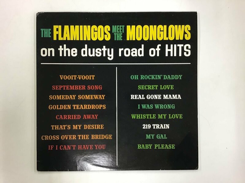 LP / THE FLAMINGOS THE MOONGLOWS / THE FLAMINGOS MEET THE MOONGLOWS / 独盤/カラー盤 [8683RR]