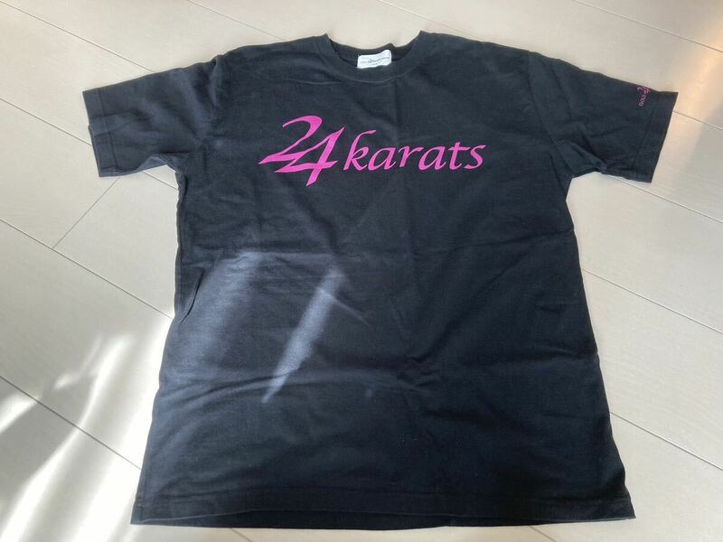 24karats 24カラッツ　プリントTシャツ ブラック　Mサイズ