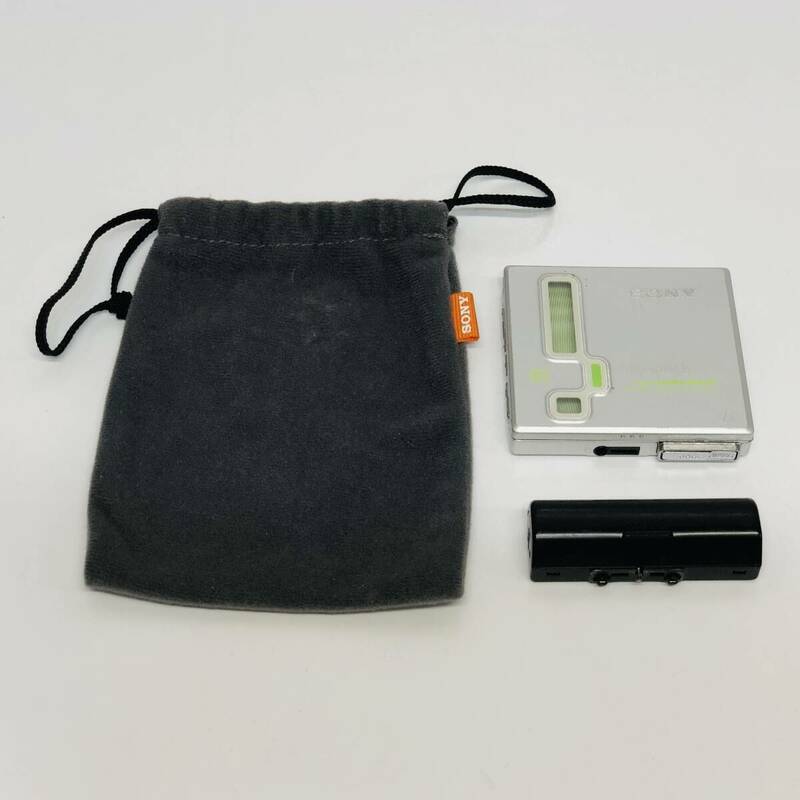 ●動作品 ソニー MZ-E77 MDウォークマン SONY WALKMAN ポータブルMDプレーヤー オーディオ 音響機器 Digital SOUND PRESET N703