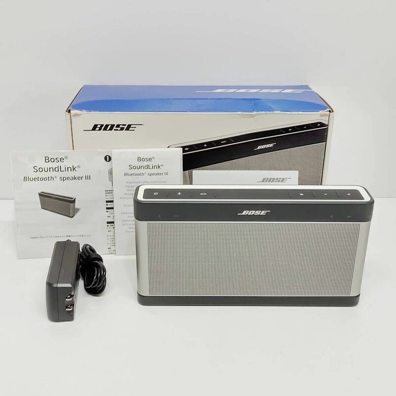 ●動作品 ボーズ 414255 ワイヤレススピーカー BOSE 付属品完備 サウンドリンク Bluetooth オーディオ 音響機器 SoundLink M1576