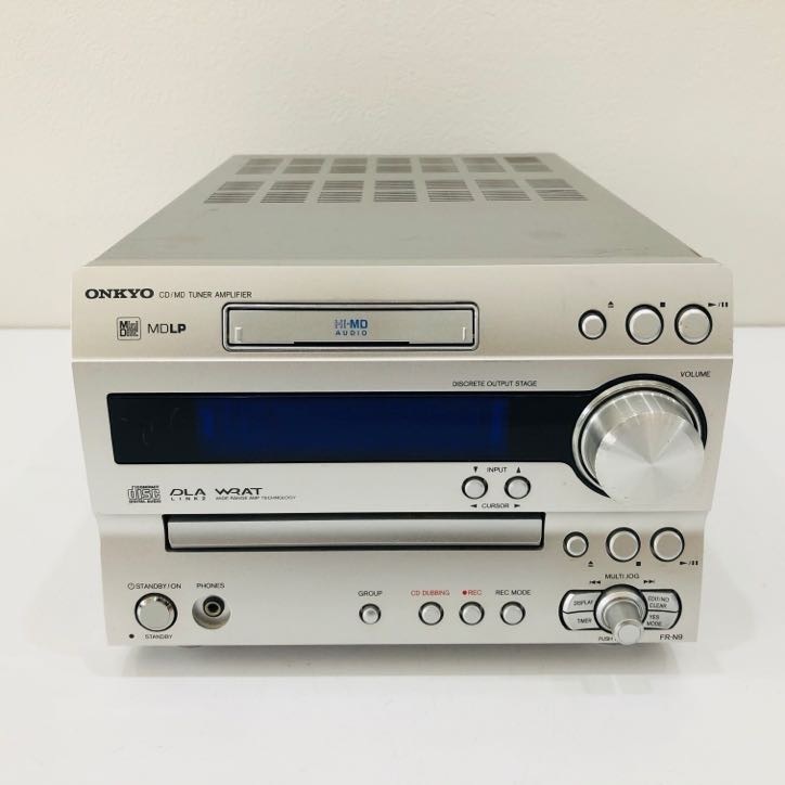 ●オンキョー FR-N9 チューナーアンプ ONKYO CD/MD TUNER AMPLIFIER コンポ オーディオ 音響機器 システムコンポ L1231