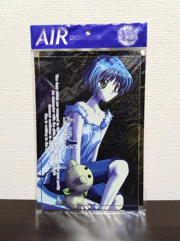 AIR　エアー　霧島佳乃　ステッカー　シール　【未使用品】　フィギュア