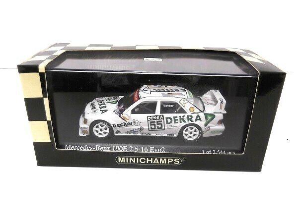 MINICHAMPS 1/43 Mercedes-Benz 190E 2.5-16 Evo2 DTM Nurburgring 1992 Olaf Manthey メルセデスベンツ ミニチャンプス/60サイズ