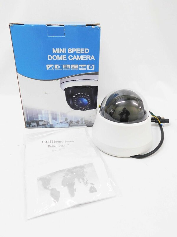 ☆未使用品☆R0HS　MINI SPEED DOME CAMERA　VP-AHE20HD　防犯カメラ　ダミーカメラ　ドーム型　　