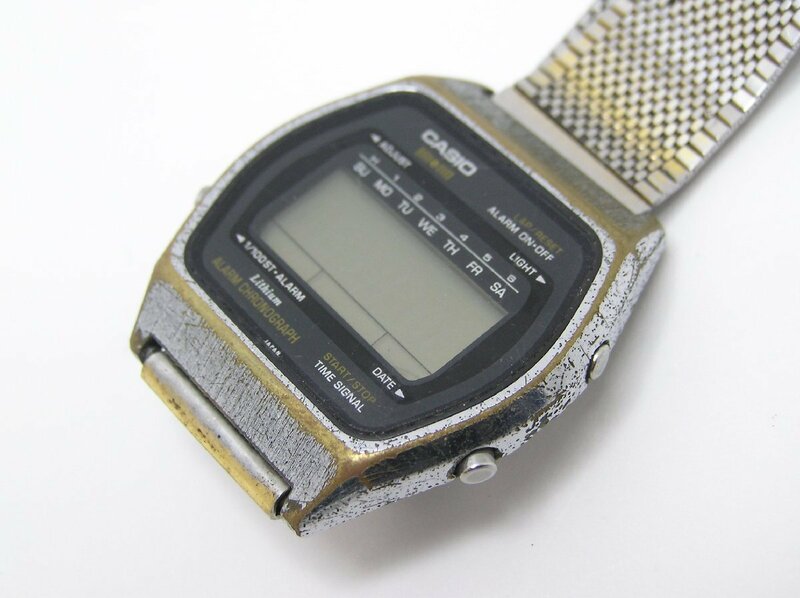 ★ハローカメラ★ 0251 CASIO カシオ デジタル 腕時計 ジャンク 要修理 カシオ メンズ 1円スタート