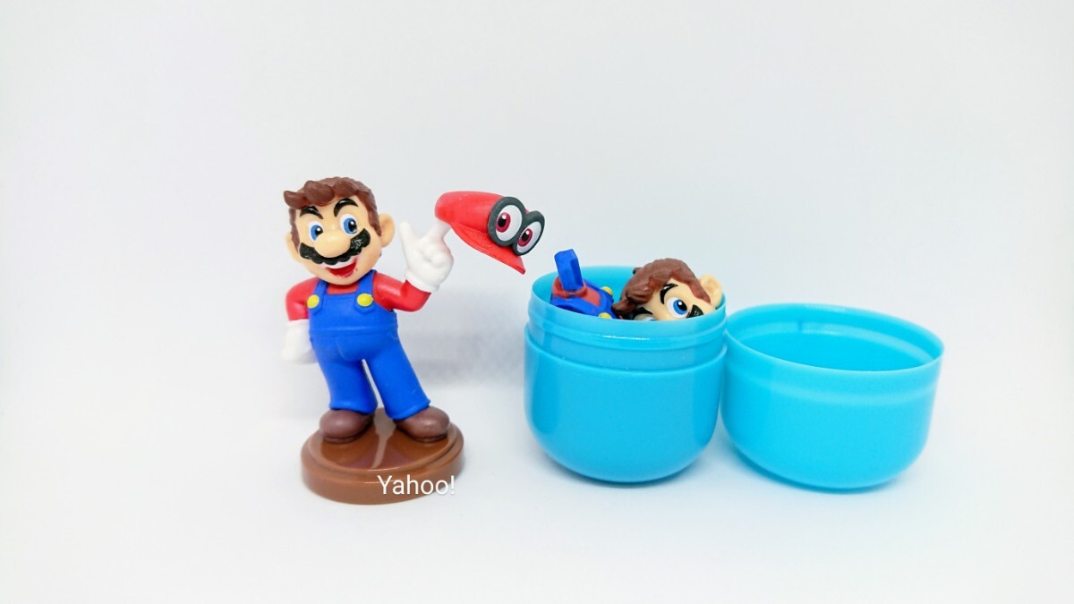 チョコエッグ スーパーマリオ オデッセイ マリオ&キャッピー フィギュア Nintendo mario ODYSSEY 任天堂 Furuta