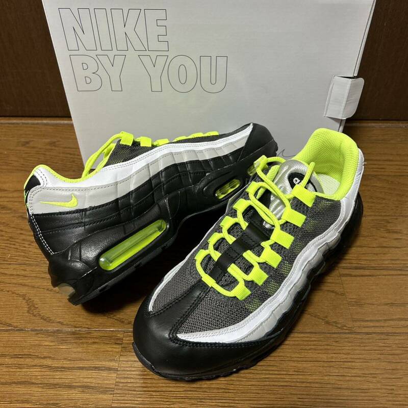 NIKE BY YOU AIR MAX 95 新品　バイユー　エアマックス95 新品未使用　26.5cm オリジナル　イエローグラデ　ナイキ