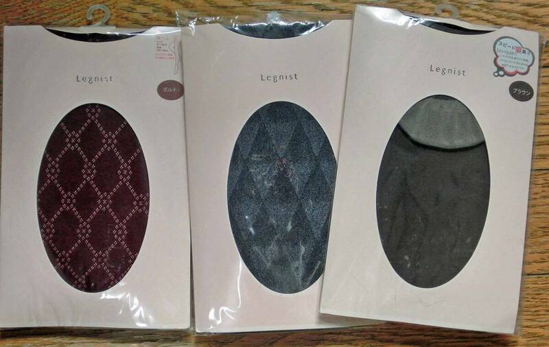 新品・未使用 Legnist　タイツ3足　総額3397円　M～L　レッグニスト