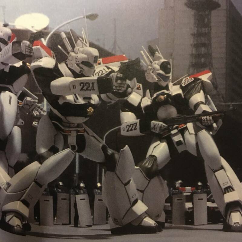 海洋堂 機動警察パトレイバー イングラム コミックス版 ガレージキット 1/48 速水仁司氏原型作品 1号機 2号機 アルフォンス