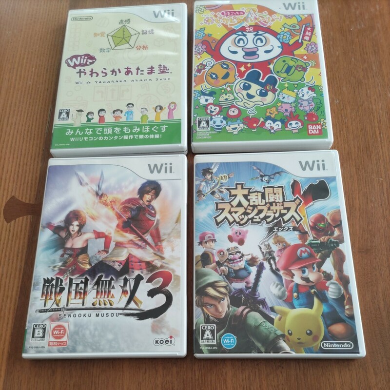 Wiiソフト ４本セット