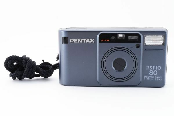 PENTAX ESPIO80 ペンタックスエスピオ ZOOM f=35mm-80mm コンパクトフィルムカメラ 動作確認済み　C1104