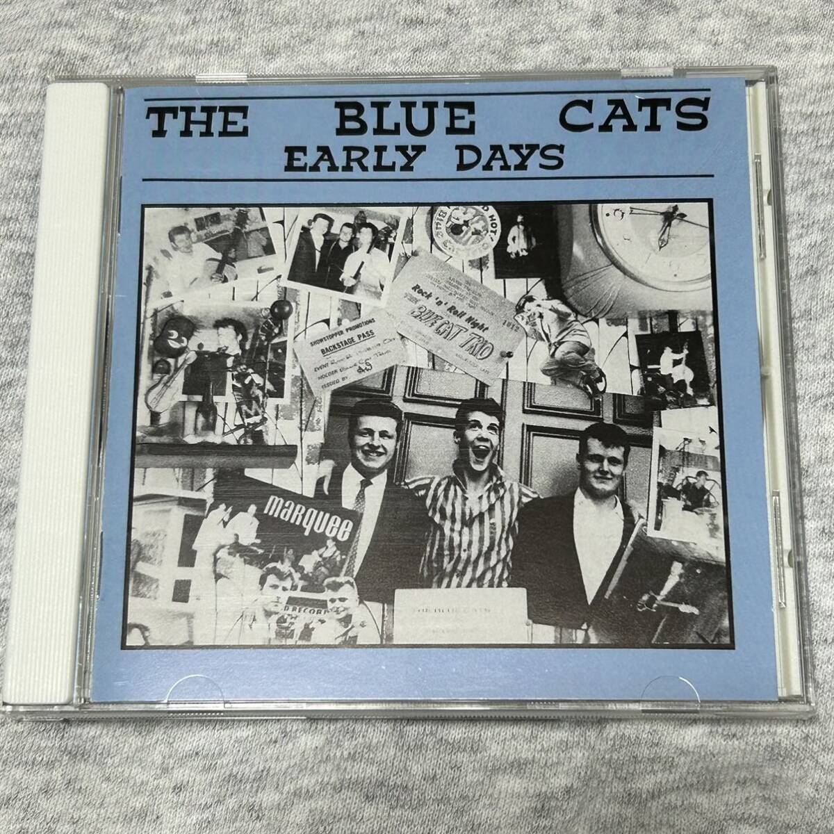 国内廃盤！BLUE CATS「EARLY DAYS」ネオロカ名盤DAVE PHILLIPS