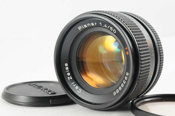 ★極上美品★コンタックス CONTAX Carl Zeiss Planar T* 50mm F1.4 AEJ 清潔感溢れる非常に綺麗な外観！クリアーな光学！0248