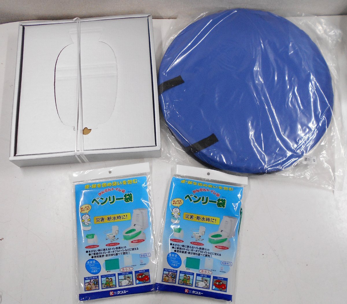 EXELUX ワンタッチルームテント ＆ インスタント トイレ セット 防災グッズ 災害用トイレ 防災トイレ 携帯トイレ 防災用品【セ59】