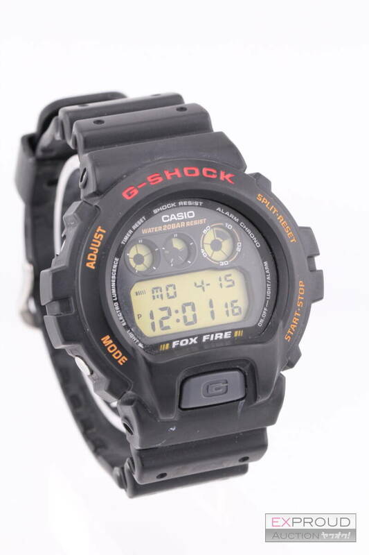 中古品★R51 CASIO カシオ G-SHOCK ジーショック 腕時計 DW-6900B デジタル 20気圧防水 ショックレジスト ELバックライト 動作確認済み