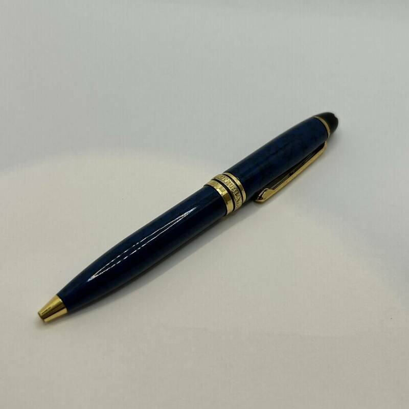 A) MONTBLANC/モンブラン ボールペン MEISTER STUCK モンブラン マイスター シュテュック 青 ブルー ブランドボールペン D1902