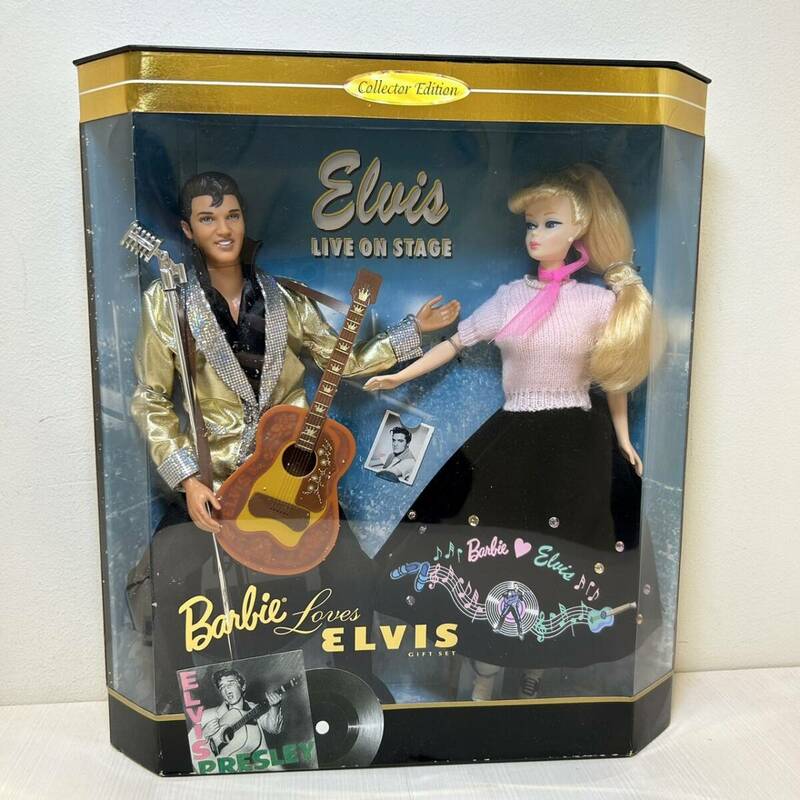 Barbie バービー人形 タカラ「Barbie Loves ELVIS」ギフトセット MATTEL ELVIS LIVE ON STAGE 1956 着せ替え人形 AD2609