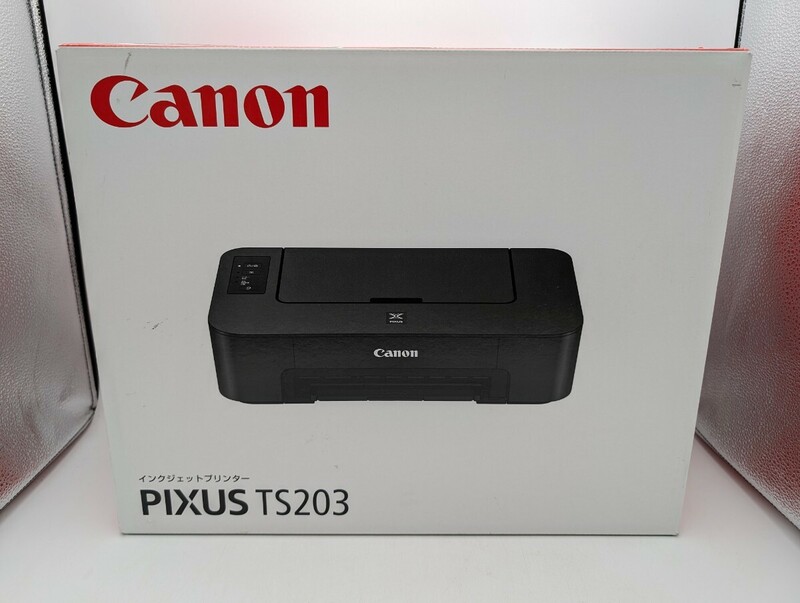 動作品 キャノン CANON ピクサス PIXUS インクジェットプリンター TS203 AGHS43687 文字に強い A4対応 印刷 OA機器