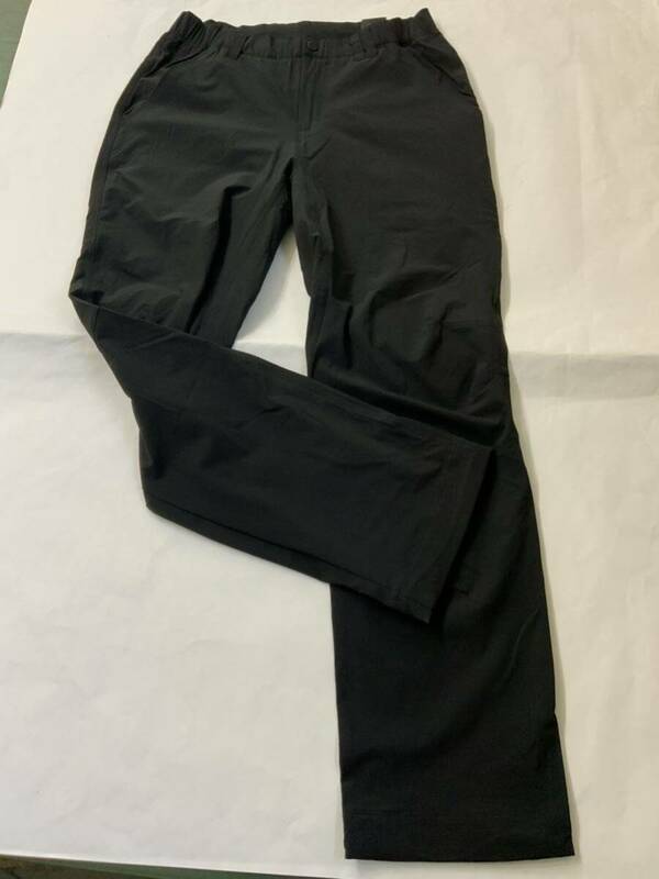 1870 adidas ストレッチパンツ トレーニングパンツ 黒 Lサイズ