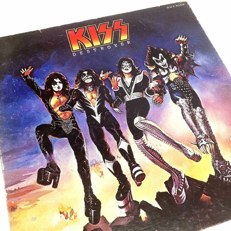 Kiss Destroyer キッス 地獄の軍団 SWX-6268 LP レコード alp色