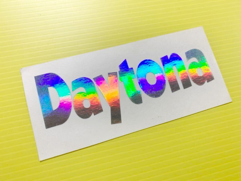非売品 デイトナ Daytona ステッカー ホログラム 検:世田谷ベース ガレージ 所さん アメ車 ホットロッド マッスルカー シボレー フォード