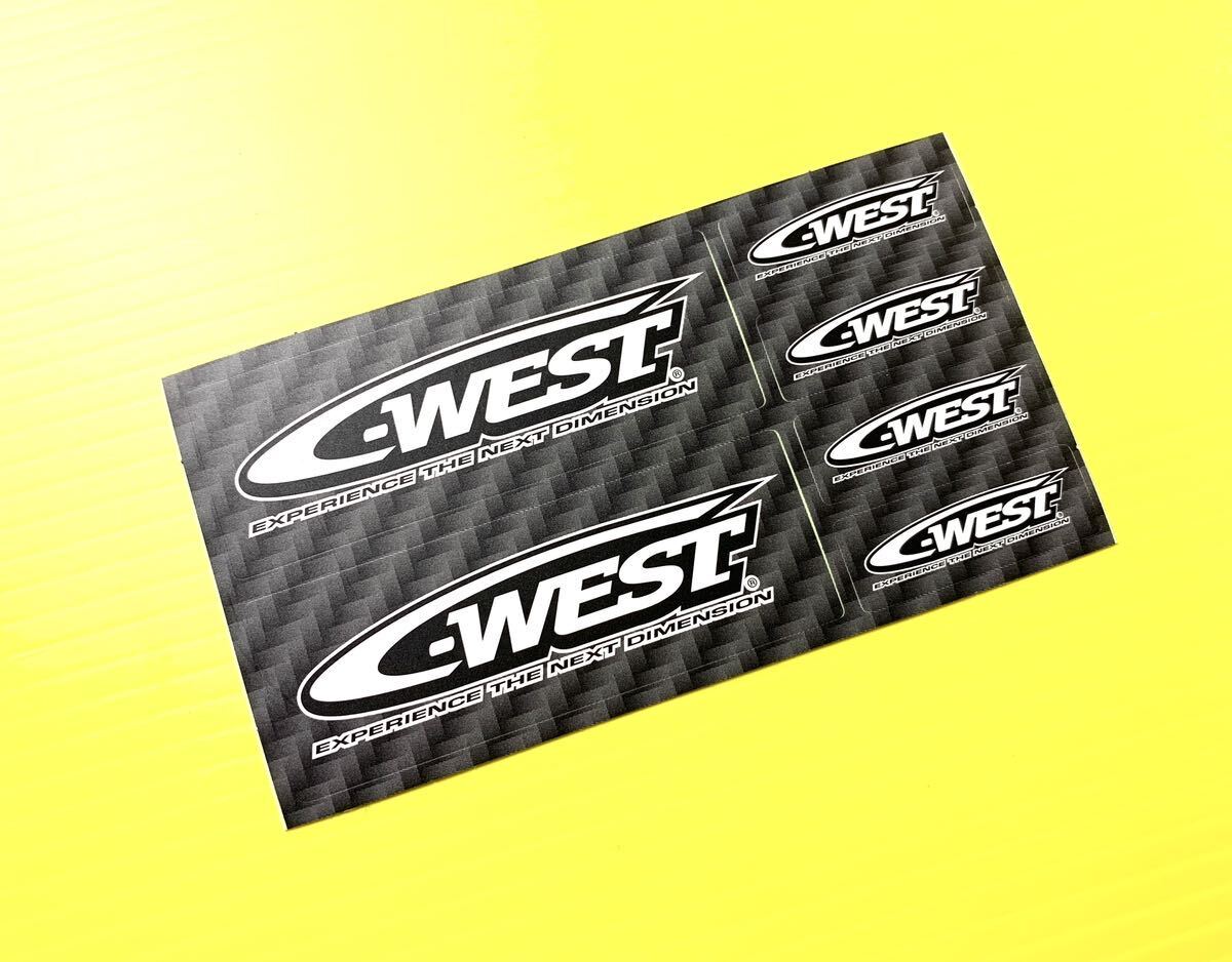 非売品　C-WEST ステッカー