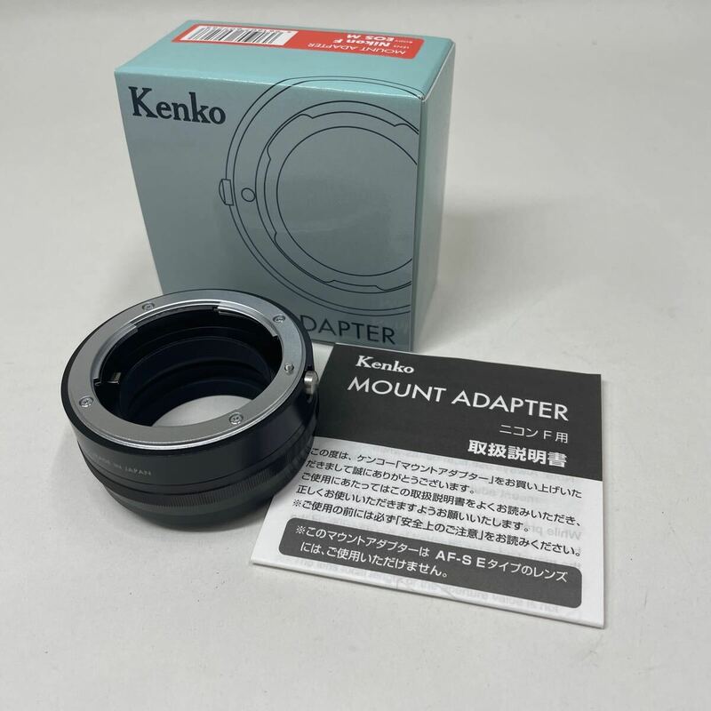 現状品/返品不可　マウントアダプター Kenko Nikon F/EOS M #j01897 j1