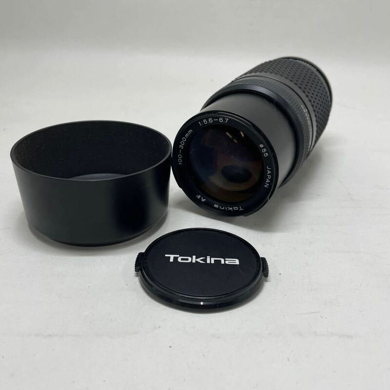 ジャンク/返品不可　レンズ　Tokina AF 100-300mm F5.6-6.7 #j01908 j4