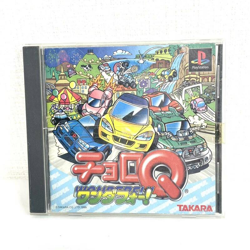 F04068 GAME PlayStation プレイステーション チョロQワンダフォー！ 株式会社TAKARA 車ゲーム