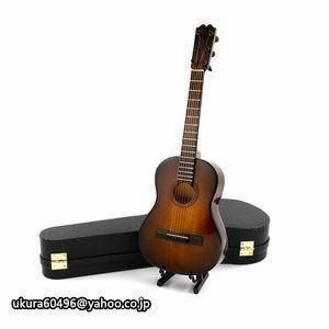 アコースティックギター 楽器 インテリア アコギ プレゼント ミニ ab1252 リアル 木製 16㎝ ギター